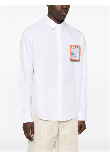 White Le Simon shirt Jacquemus - men JACQUEMUS | 255SH00111401IF
