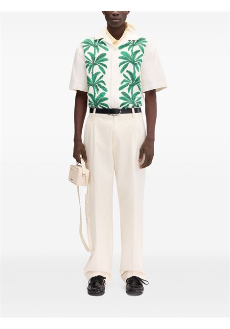 White la chemise jean short-sleeve shirt Jacquemus - men JACQUEMUS | 255SH20115859BZ