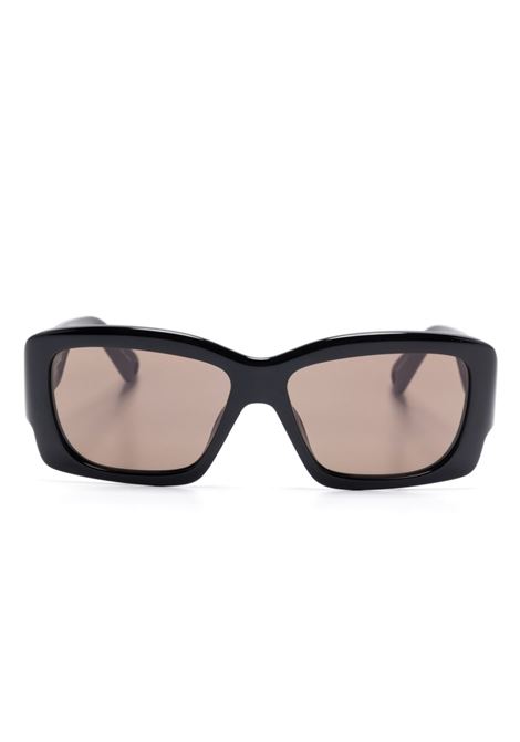 Black rectangular-frame sunglasses Jacquemus - unisex