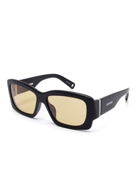 Occhiali da sole squadrati in nero Jacquemus - unisex JACQUEMUS | JAC60C5SUN