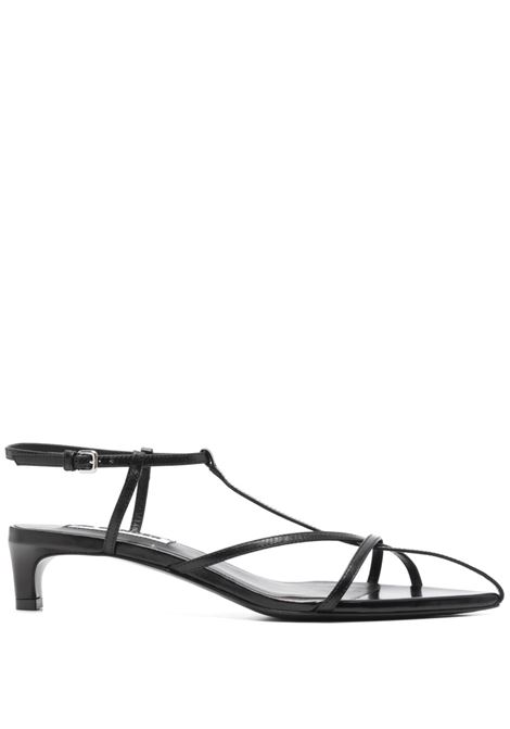 Black 35mm New Tripon sandals Jil sander - women JIL SANDER | Sandals | J15WP0129P8389001