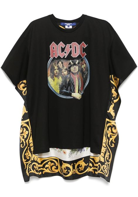 T-shirt con stampa in nero Junya Watanabe  - uomo JUNYA WATANABE | T-shirt | WOT0011