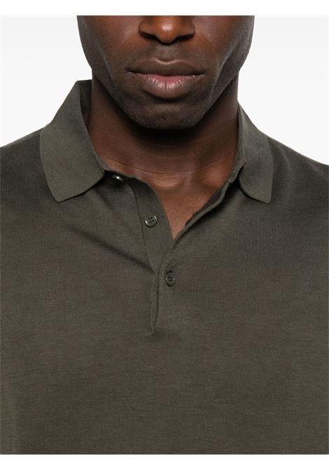 Gree silk-blend polo shirt Kangra - men KANGRA | 10042600187