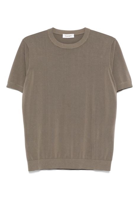 Brown cotton T-shirt Kangra - men KANGRA | 10142100089