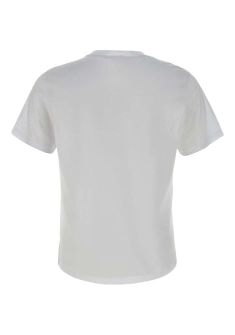 T-shirt girocollo in bianco Kangra - uomo KANGRA | 14022100001