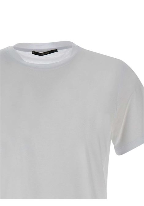 T-shirt girocollo in bianco Kangra - uomo KANGRA | 14022100001