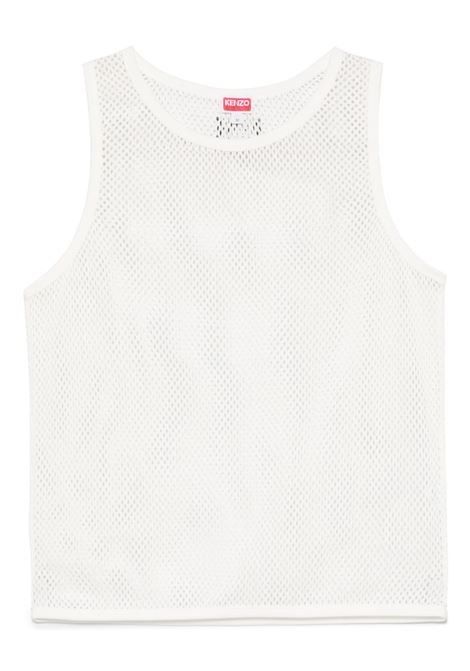 White mesh tank top Kenzo - men