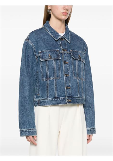 Blue denim Saunder jacket Khaite - women KHAITE | 1160908009