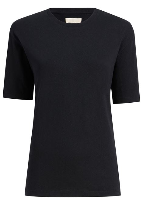 Black The Mae logo-appliqué T-shirt - KHAITE women