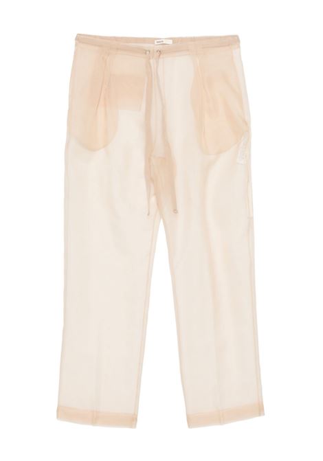 Light silk sheer trousers Khaite - women KHAITE | 3160343963