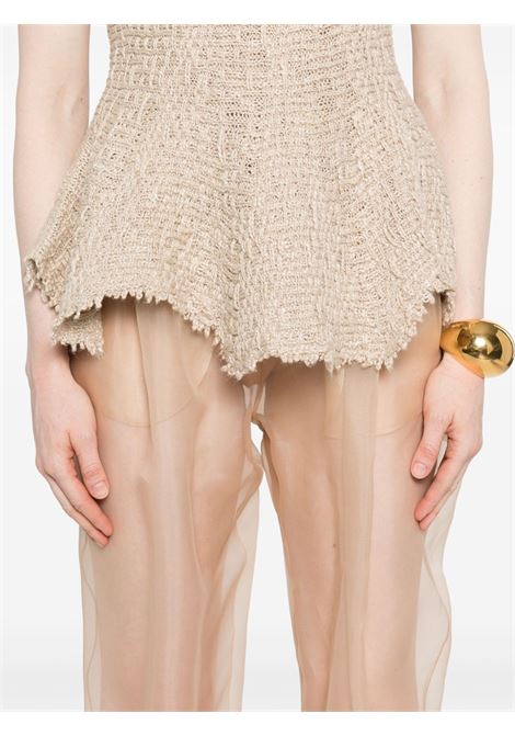 Light silk sheer trousers Khaite - women KHAITE | 3160343963