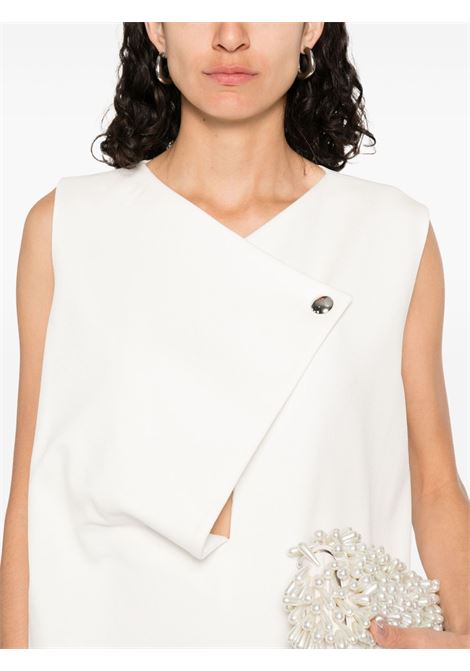 White Crispin midi dress Khaite - women KHAITE | 54944201168