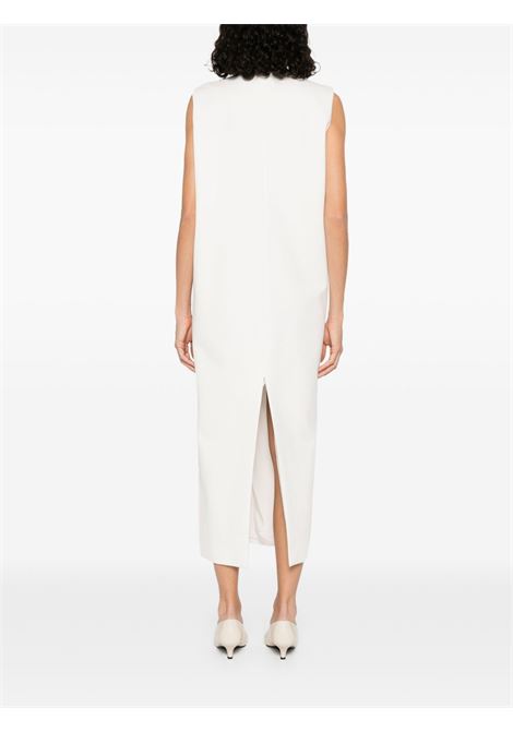 White Crispin midi dress Khaite - women KHAITE | 54944201168