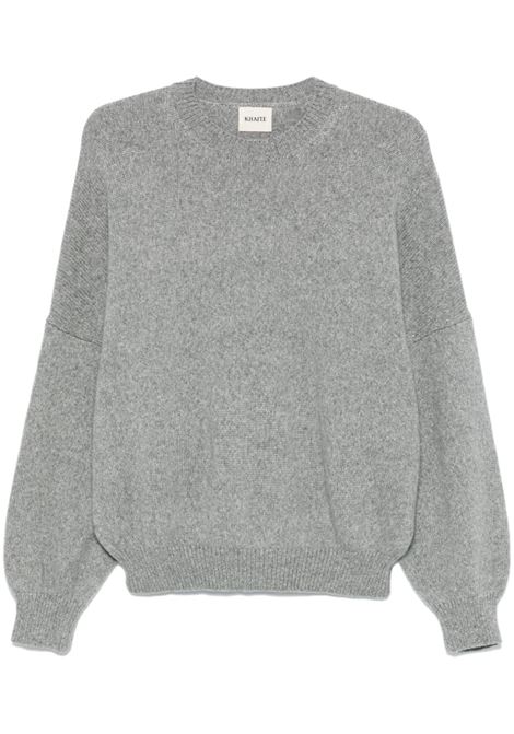 Grey long-sleeved jumper Margaux Khaite - women