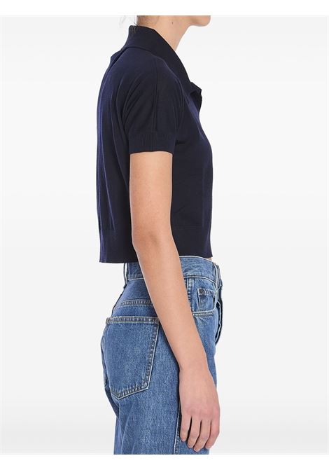 Blue Morgane polo shirt Khaite - women KHAITE | 9747511358