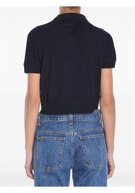 Blue Morgane polo shirt Khaite - women KHAITE | 9747511358