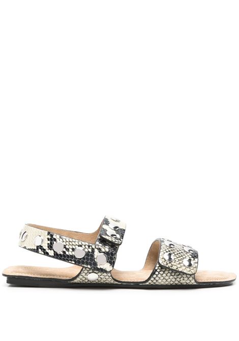 Sandali con stampa serpente boden multicolore Khaite - donna KHAITE | F3086803121