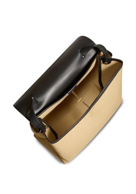 Beige and black lia two-tone hand bag Khaite - women KHAITE | H2035786618