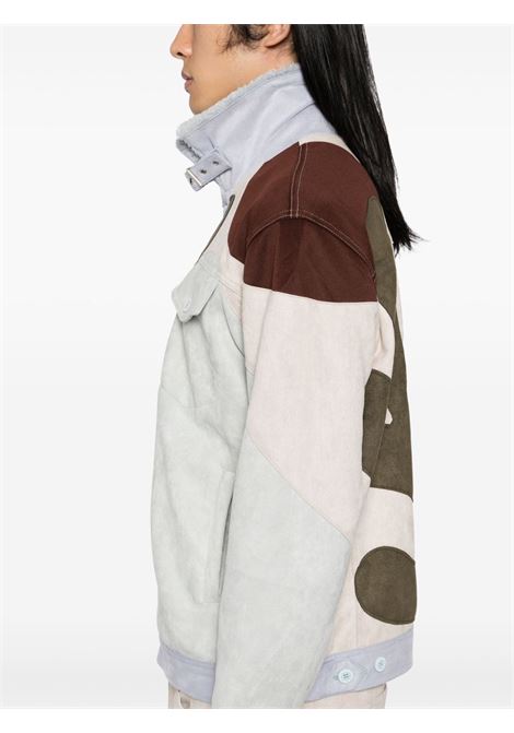 Giacca con design patchwork in sabbia Kidsuper - uomo KIDSUPER | OW11MLT