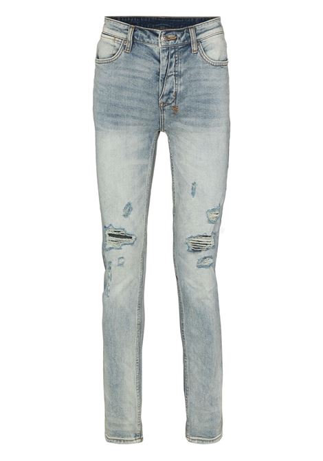 Blue Van Winkle Skyhigh Trashed skinny jeans - KSUBI men KSUBI | 5000006741DNM