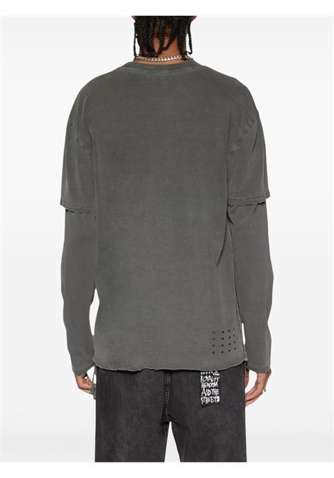 Black Fuego layered T-shirt Ksubi - uomo KSUBI | MPS25TE025BLK