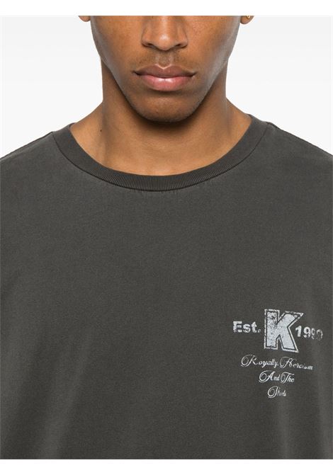 Grey Lock Up Biggie T-shirt Ksubi - men KSUBI | MSP25TE004BLK