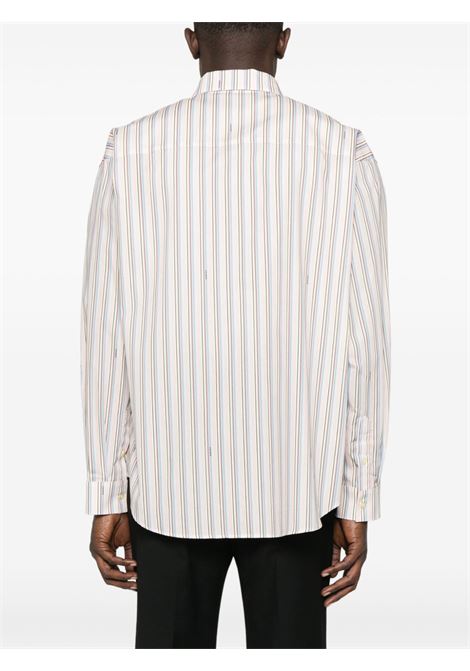 Pink poplin shirt Laneus - men LANEUS | S5LAMASI263042