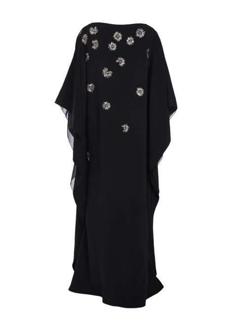 Abito stile caftano aria con ricamo in nero Lanvin - donna LANVIN | RWDR9036602910