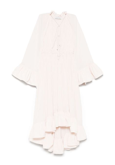 Light pink asymmetric midi dress Lanvin - women LANVIN | Dresses | RWDRC042477851