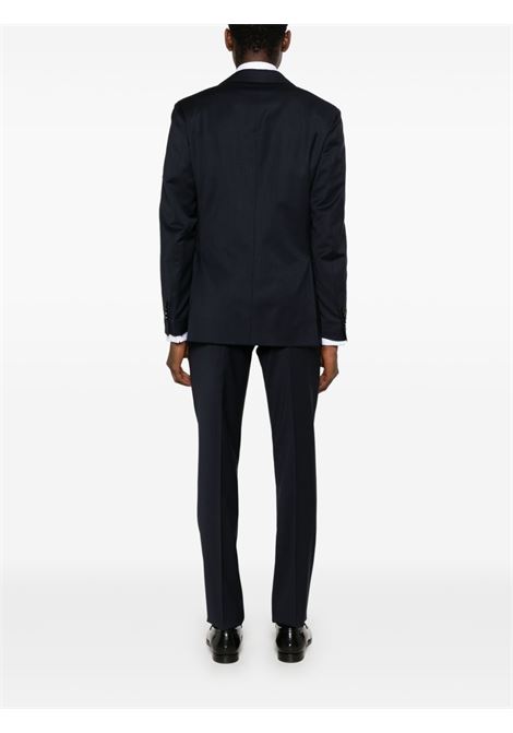 Blue navy single-breasted blazer Lardini - men LARDINI | CN569AECN4048850