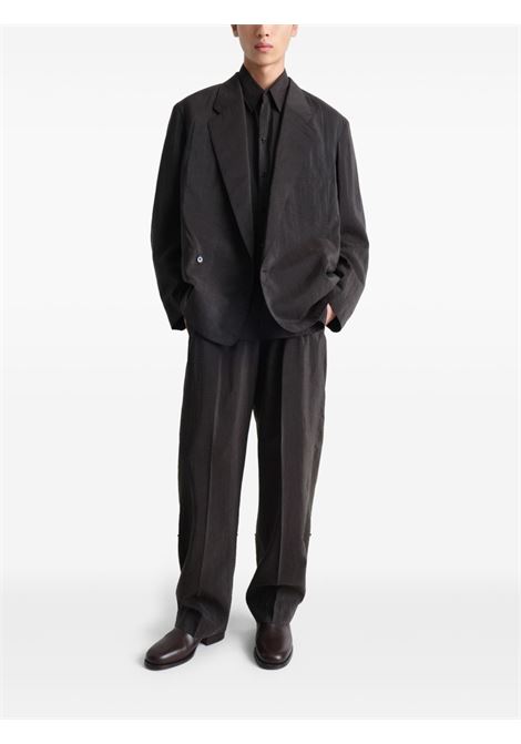 Black double-breasted blazer Lemaire - men LEMAIRE | JA1076LF1308BR507
