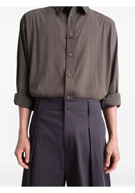 Bermuda plissettati in grigio Lemaire - uomo LEMAIRE | PA1212LF1352BK980