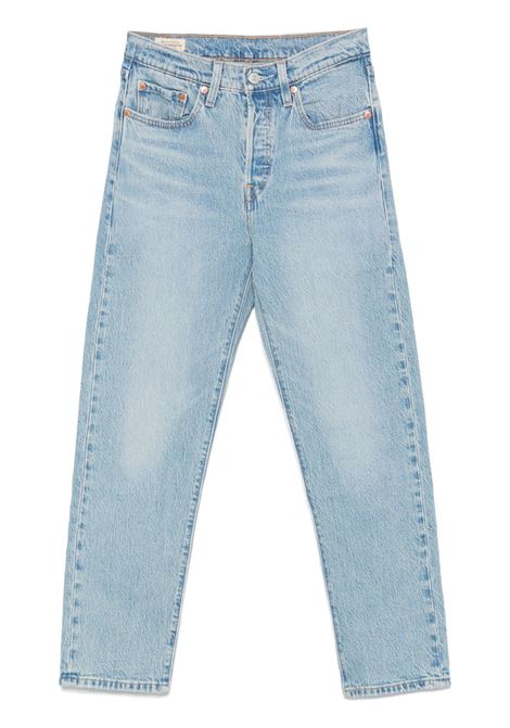Jeans crop 501® in azzurro Levi's - donna