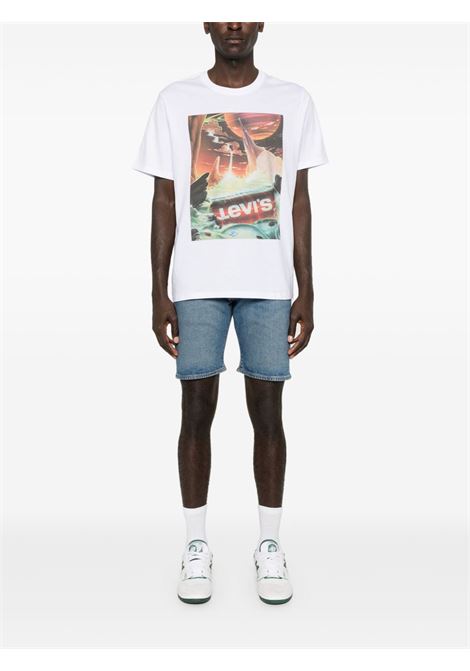 Blue 501® Original straight-cut shorts Levi's - men LEVI'S | 365120235