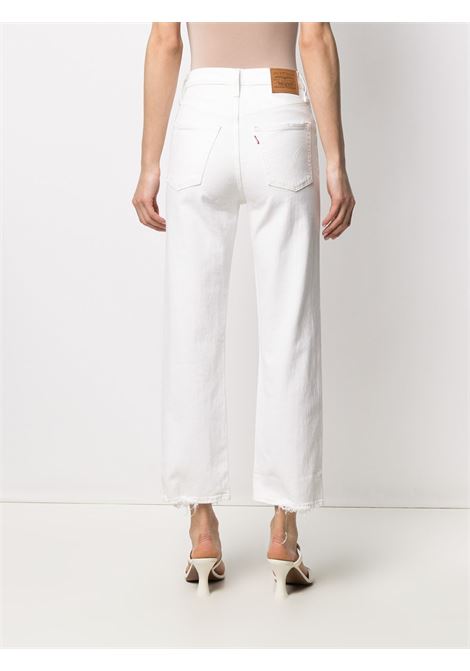 Jeans dritti a vita alta in bianco Levi's - donna LEVI'S | 726930076