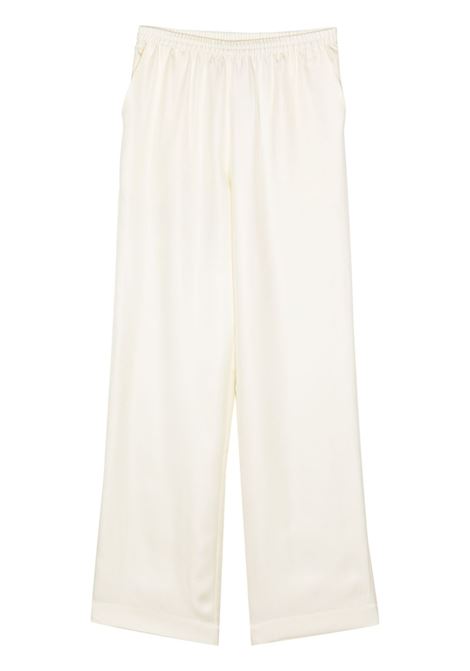 Pantaloni a gamba larga alera in bianco Loulou studio - donna LOULOU DE SAISON | Pantaloni | ALERASFTVNLL