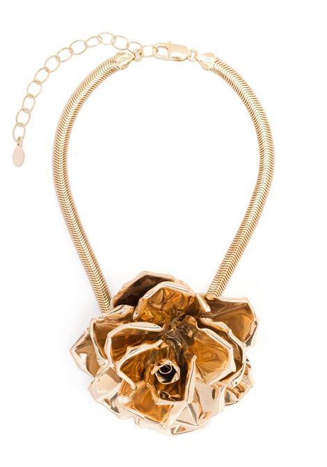 Choker con rosa in oro Magda butrym - donna MAGDA BUTRYM | Collane | 729425GLD