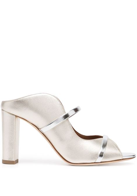 Silver norah leather mules Malone souliers - women MALONE SOULIERS | Mules | NORAH853PLTNSLVR