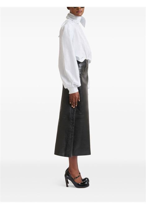 Camicia a collo alto in celeste Marni - donna MARNI | TTMA0381A0UTVA48JQB11
