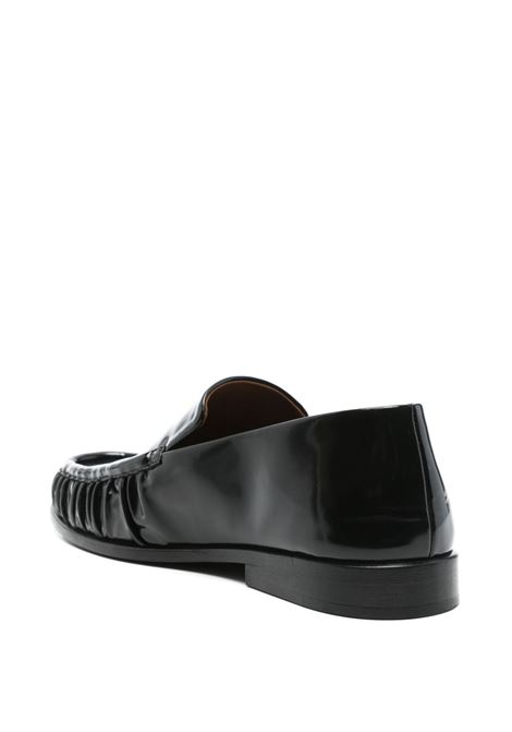 Mocassini in pelle lucida in nero Marsell - uomo MARSELL | MM4651P041666
