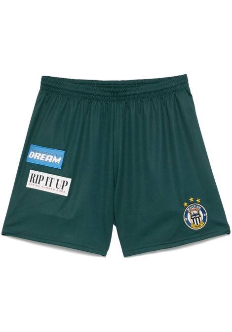 Green Football track shorts Martine Rose - unisex MARTINE ROSE | Shorts | 178JT11001BLTL
