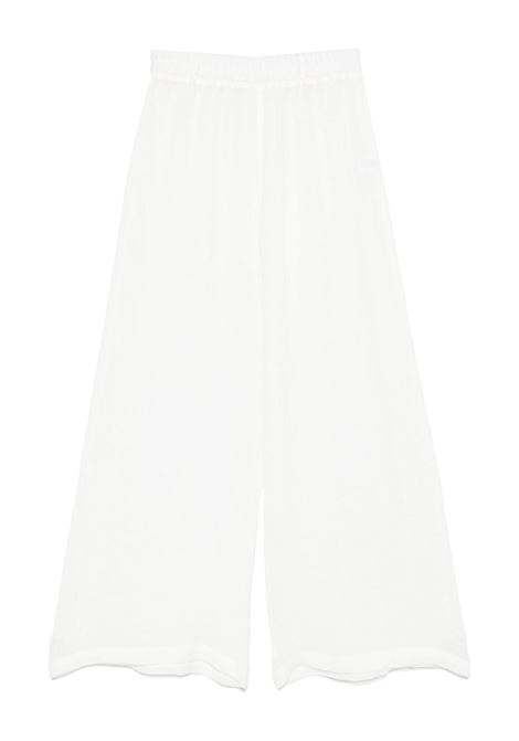 Pantaloni palazzo in bianco Maurizio Mykonos - donna MAURIZIO | W01392179OFFWHT
