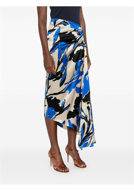 Gonna a fiori asimmetrica multicolore Maxmara - donna MAXMARA | 2511101024600001