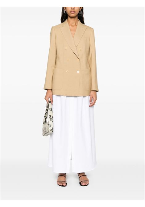 Gonna ampia in gabardina alcade in bianco Maxmara - donna MAXMARA | 2511101343600001
