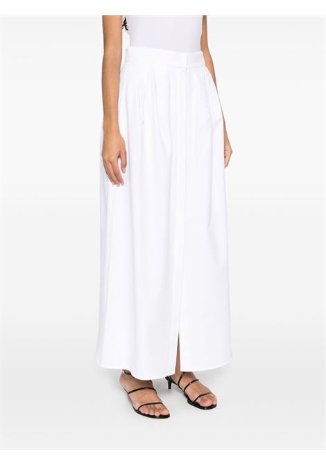 Gonna ampia in gabardina alcade in bianco Maxmara - donna MAXMARA | 2511101343600001