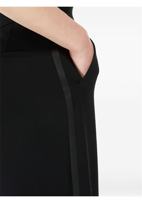 Pantalone dritto in cady Abetone in nero Maxmara  - donna MAXMARA | 2511131034600004