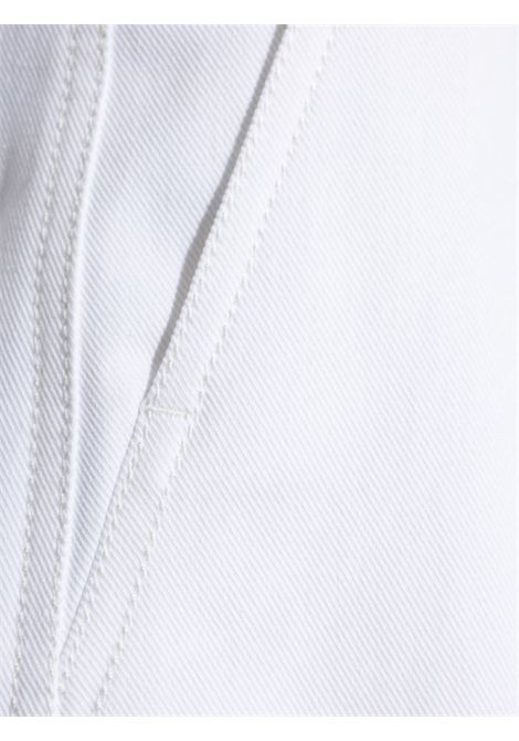 Pantalone baggy in twill di cotone mina in bainco Maxmara - donna MAXMARA | 2511131042600001