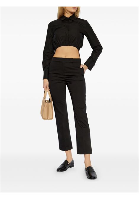 Pantaloni dritti okra in nero Maxmara - donna MAXMARA | 2511131072600003