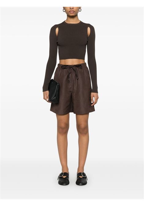Shorts Quebec in marrone max mara - donna MAXMARA | 2511141029600002