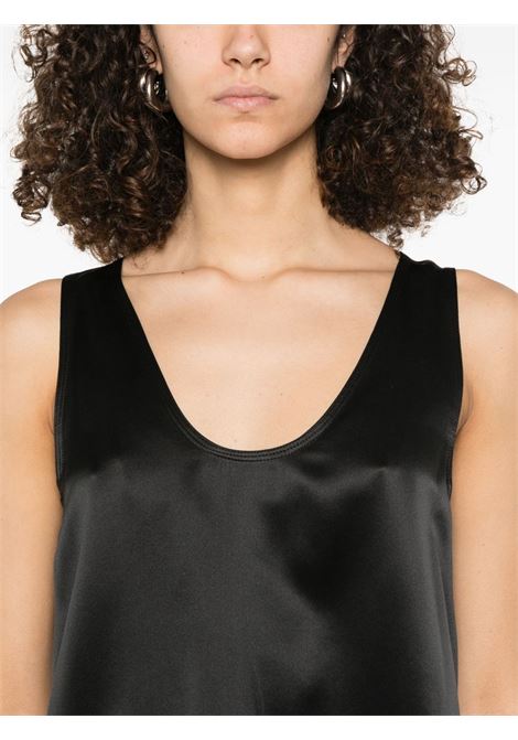 Top in raso di seta filly in nero Maxmara - donna MAXMARA | 2511161018600005